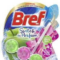 Switch Pomme Lotus - Bloc WC (50g) - Produit Nettoyant Détartrant toilettes - BREF