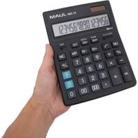 Calculatrice de bureau MXL 16, 16 chiffres, noir - MAUL