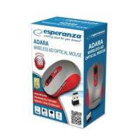 Souris Optique Sans Fil ADARA 2.4GHZ 6D USB Rouge - ESPERANZA