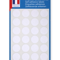 Sachet de 196 Pastilles de signalisation rondes Gommettes 15 mm Blanc - Apli-Agipa