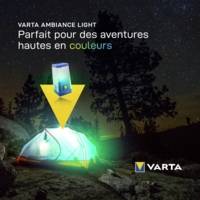 Lampe de camping "Outdoor Ambiance Lantern L20", bleu - VARTA