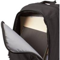 Sac à dos Noir Nylon rembourré pour PC portable jusqu'à 17'' - 33,4x55,4x8,3cm - CASE LOGIC