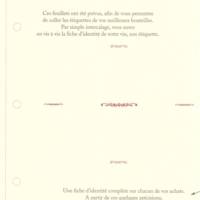 Livre de cave à Anneaux et recharge 230X245 mm Bordeaux - ELVE