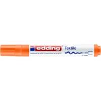 Marqueur pour Textiles 4500 Orange Pointe Ronde 2-3 mm - EDDING