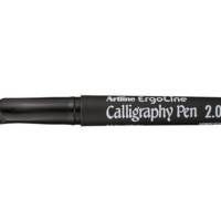 Marqueur "Calligraphy Pen" pointe 2 mm noir - Artline