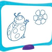 Ardoise effaçable Blanche Unie / Quad 20x28cm avec accessoires - MAPED