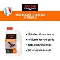 Flacon 1 l Nettoyant Professionnel dégraissant décrassant intensif - SPADO