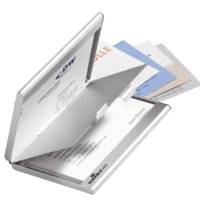 Etui Alu cartes de visite BUSINESS CARD BOX DUO - DURABLE