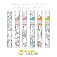 Rouleau Coloriage Graffy Roll, Le petit monde agricole 35cm x 5m - AVENUE MANDARINE