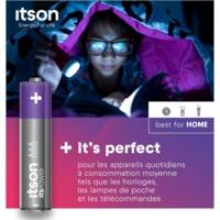 Pack de 10 Piles Alcalines LR03/AAA 1,5V ItsPOWER - ITSON