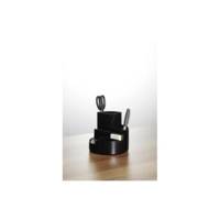Organisateur de bureau rundbox 6 compartiments Noir - MAUL
