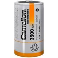 Pack de 2 Piles Rechargeables 1,2V LR14/HR14 Ni-Mh accu 3500 mA - CAMELION