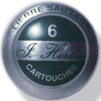 Boîte de 6 cartouches d'encre standard Lierre sauvage - Herbin