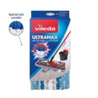 Housse UltraMax Microfibre & Cotton pour balai à plat - VILEDA