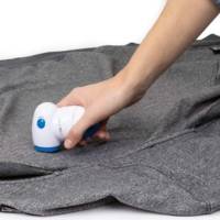 Rase bouloche textile TC 3758 ultra maniable blanc - bleu - PROFICARE