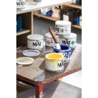 Pot 140ml Peinture Acrylique MAT pub ORANG FLUO - PÉBÉO