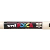 Marqueur pointe conique moyenne pc5m 1,8 - 2,5mm beige - POSCA