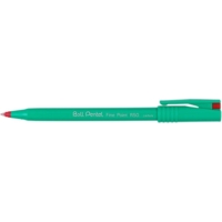 Roller Encre Ball R50 Recycology Pte Moyenne Rouge - Pentel