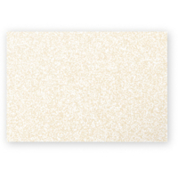 Pqt de 25 Carte Simple 210g 82x128 ivoire irisé - Clairefontaine