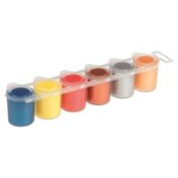 Etui 6 pots 25ml Gouache de Qualité Supérieure Métallisé 6 couleurs - PRIMO