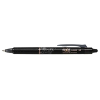 Stylo Roller Effaçable FRIXION BALL CLICKER 1.0 Pointe Large Noir - PILOT