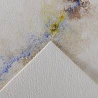 Bloc 12 Feuilles collé 4 côtés Papier aquarelle 40 x 50 cm Blanc Naturel - CANSON