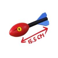 Javelot de Lancer ROCKET Siffleur Petit - GREEN SLIDE
