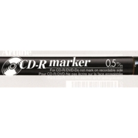 Marqueur "Spécial CD-ROM/DVD" permanent pointe 0,5 mm noir - Artline