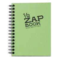 1/2 Zap Book spiralé 80 Feuilles 10,5x14,8 cm 80g - CLAIREFONTAINE