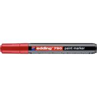 Marqueur Peinture 790 Rouge Pointe Ronde 2-3 mm - EDDING
