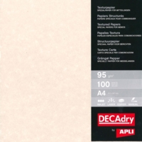 Papier de communication Structuré A4 95g 100 feuilles Parchemin Gris Chaud - Apli-Agipa