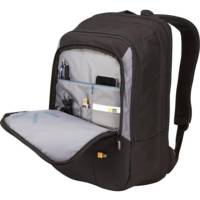 Sac à dos Noir Nylon rembourré pour PC portable jusqu'à 17'' - 33,4x55,4x8,3cm - CASE LOGIC