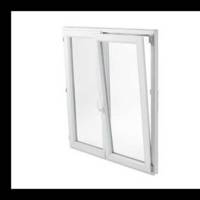 Fenêtre PVC blanc VISION isolation totale 140mm 1 vantail ouverture à la française droit tirant haut.60cm larg.40cm - Gedimat - NEOBAIE