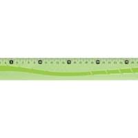 Règle plate Incassable Flex 30 cm couleur bleu ou vert - MAPED
