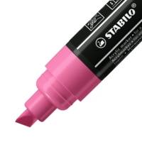 Marqueur pointe large FREE acrylic T800C rose - STABILO