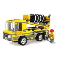 Jeu de Construction Camion de Ciment - BLOCKI