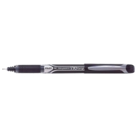 Stylo roller Hi-Tec V10 grip pointe aiguille noir - Pilot