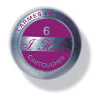Boîte de 6 cartouches d'encre standard Larmes de cassis - Herbin