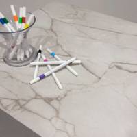 Plateau de table rond Marbre Yule - RestooTab