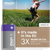 Pile Alcaline 9V/6LR61 ItsPOWER - ITSON
