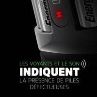 Chargeur universel Pro-charger avec 4 piles AA 2000mAh inclus - ENERGIZER