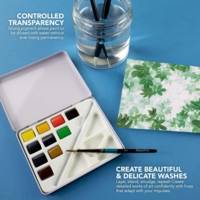 Mini boîte aquarelle de voyage - 10 couleurs - DALER ROWNEY