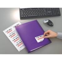 Boite de 100 Etiquettes laser enlevable 99.1x139mm (25 feuilles) L4733REV-25 - AVERY ZWECKFORM