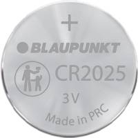 Pack 2 CR2025 3V Pile bouton Lithium Idéale clés de voiture, montres - BLAUPUNKT