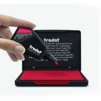 Tampon encreur 9052 110 x 70 mm Rouge - TRODAT