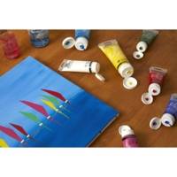 Tube 250ml Peinture Studio Acrylique Haute Viscisité Jaune Cadmiun Foncé - PÉBÉO