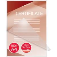 Lot de 100 pochettes de plastification A4 brillant 2x80 microns - GBC