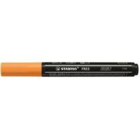 Marqueur pointe moyenne FREE acrylic T300 orange - STABILO