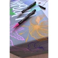 Etui carton 5 marqueurs pointe fine FREE acrylic T100 Set 1 "Spring" - STABILO
