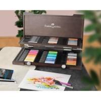 Coffret Bois 90 feutres Pitt Artist Pen - FABER-CASTELL